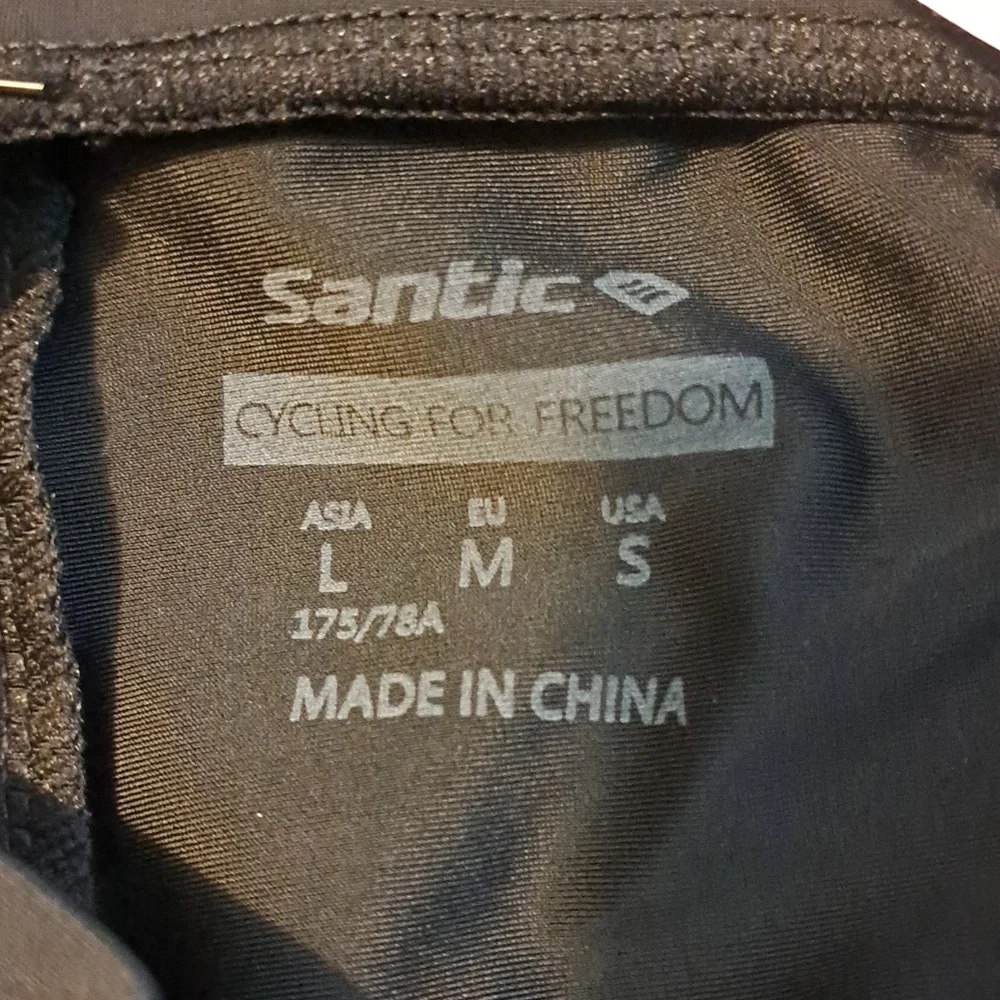 MENS SANTIC CYCLING FOR FREEDOM 3D PADDED PANTS  S - Picture 8 of 11